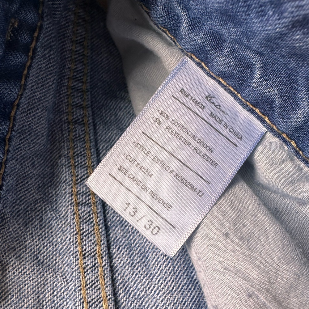 KanCan Jean shorts 30/13 - Picture 4 of 4